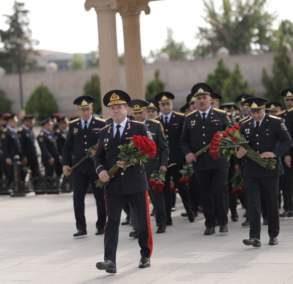 Naxçıvanda Polis Günü münasibətilə tədbirlər keçirilib<font color=red> - FOTOLAR</font>