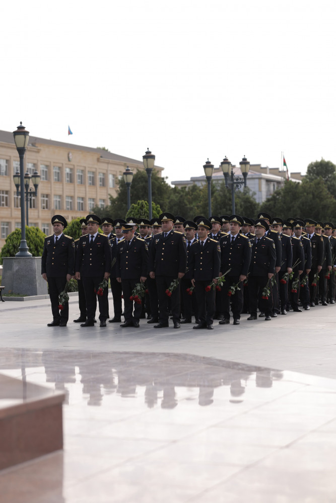 Naxçıvanda Polis Günü münasibətilə tədbirlər keçirilib<font color=red> - FOTOLAR</font>