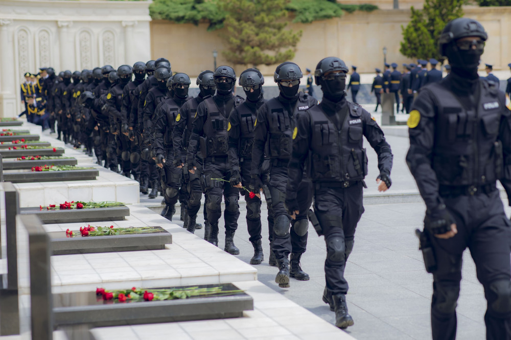 Naxçıvanda Polis Günü münasibətilə tədbirlər keçirilib<font color=red> - FOTOLAR</font>