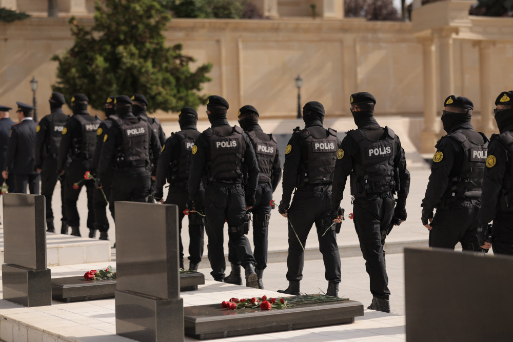 Naxçıvanda Polis Günü münasibətilə tədbirlər keçirilib<font color=red> - FOTOLAR</font>