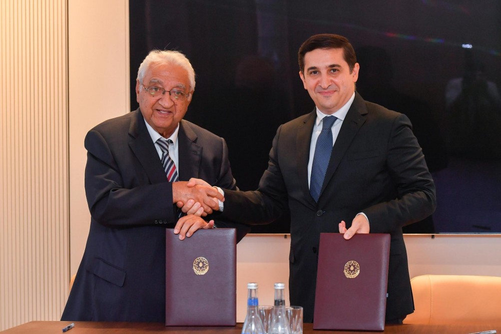Ədliyyə Nazirliyi və Milli Aviasiya Akademiyası Memorandum imzalayıb<font color=red> - FOTOLAR</font>