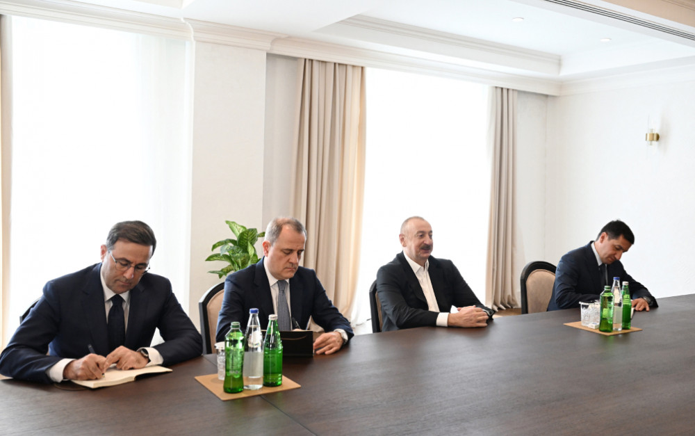 Azərbaycan Prezidenti İlham Əliyev Xankəndidə Türkmənistanın Nazirlər Kabineti Sədrinin müavinini qəbul edib<font color=red> - FOTOLAR</font>