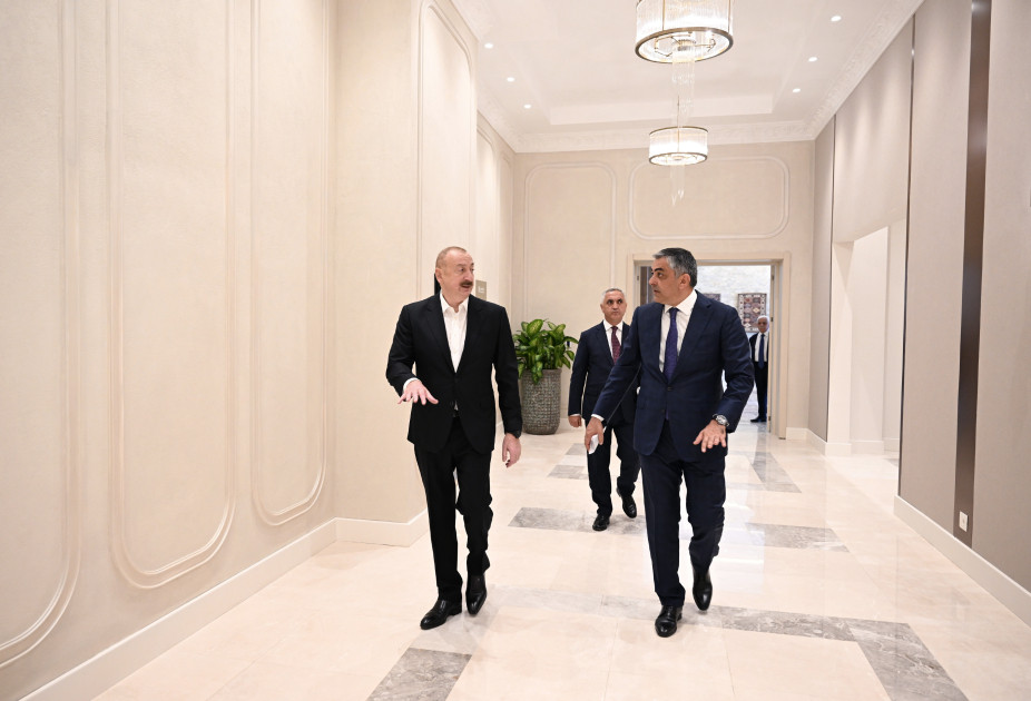 Xankəndi Konqres Mərkəzinin açılışı olub<font color=red> - FOTOLAR</font>
