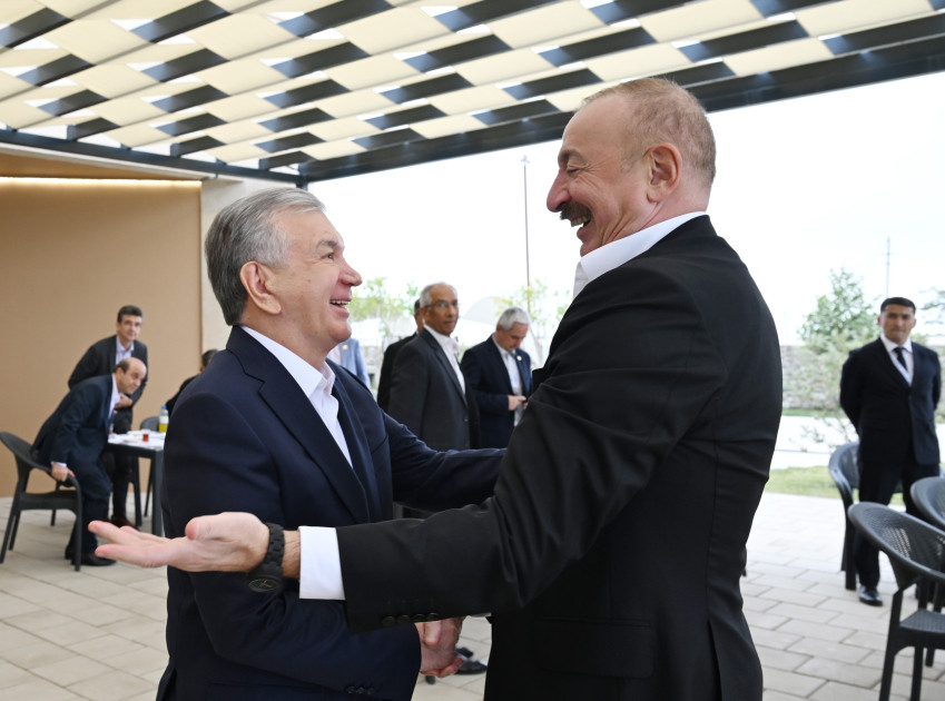 ECO-nun 17-ci Zirvə görüşünün iştirakçıları Ağdamdakı “İmarət” Kompleksində Qarabağ atlarının “Zəfər” şousunu izləyiblər<font color=red> - FOTOLAR</font>