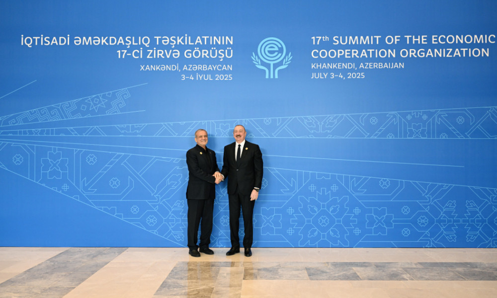 Xankəndi şəhərində İqtisadi Əməkdaşlıq Təşkilatının 17-ci Zirvə görüşü keçirilir<font color='red'> - YENİLƏNİB 5</font><font color=red> - FOTOLAR</font>