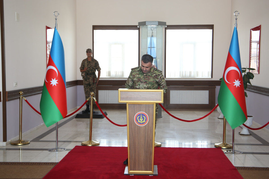 Hərbi prokuror Naxçıvanda görüş keçirib<font color=red> - FOTOLAR</font>