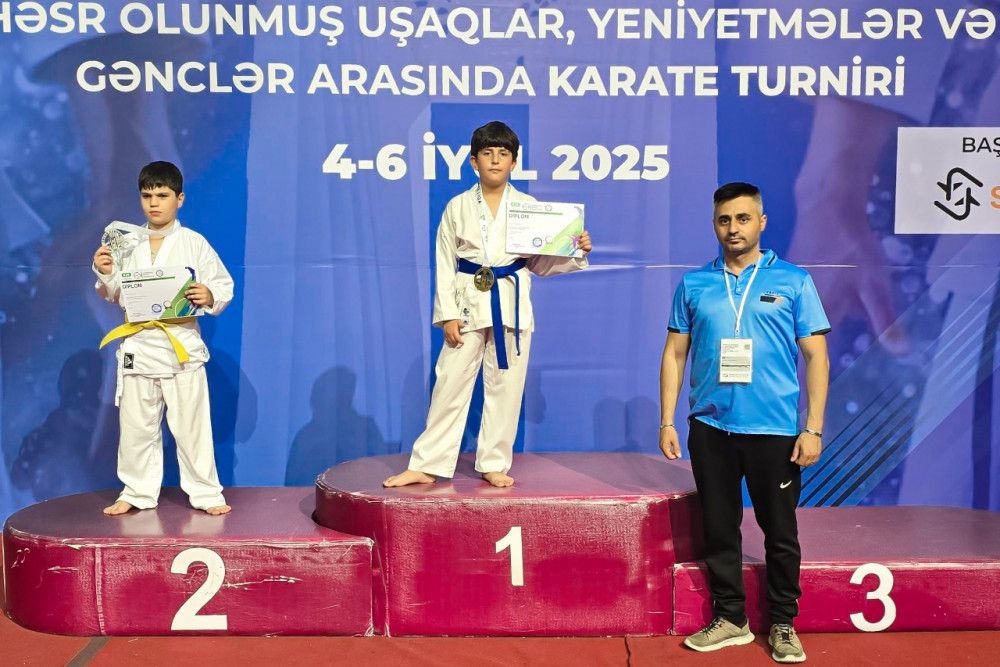 Naxçıvan karateçiləri “Zəfər Kuboku”nda 14 medal qazanıblar<font color=red> - FOTOLAR</font>