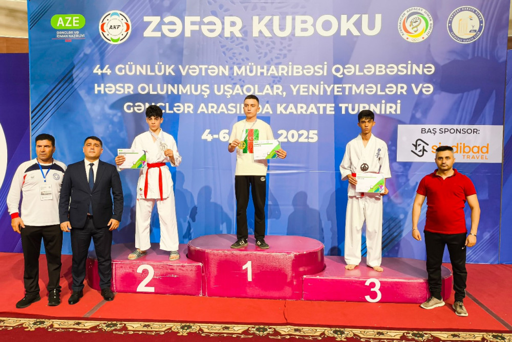 Naxçıvan karateçiləri “Zəfər Kuboku”nda 14 medal qazanıblar<font color=red> - FOTOLAR</font>