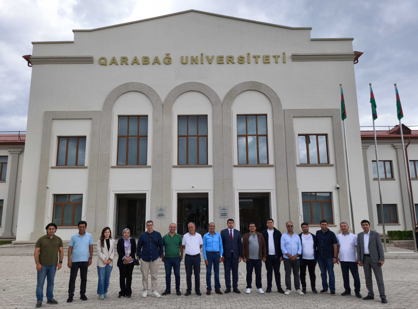 Mərakeşli jurnalistlər Xankəndi və Şuşada olublar<font color=red> - FOTOLAR</font>