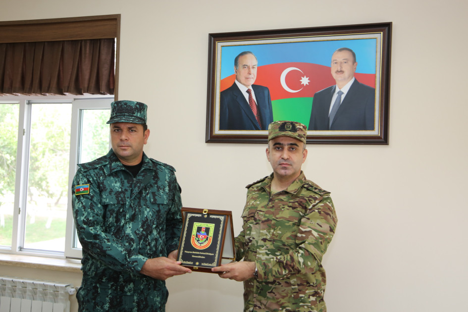 Hərbi prokuror  Naxçıvanda sərhədçilərlə birlikdə<font color=red> - FOTOLAR</font>
