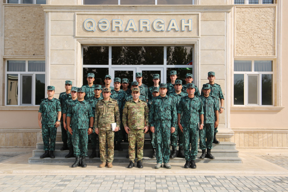 Hərbi prokuror  Naxçıvanda sərhədçilərlə birlikdə<font color=red> - FOTOLAR</font>