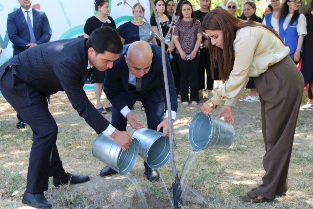 Naxçıvanda növbəti dəfə  “SUVAR!” aksiyası keçirilib<font color=red> - FOTOLAR</font>