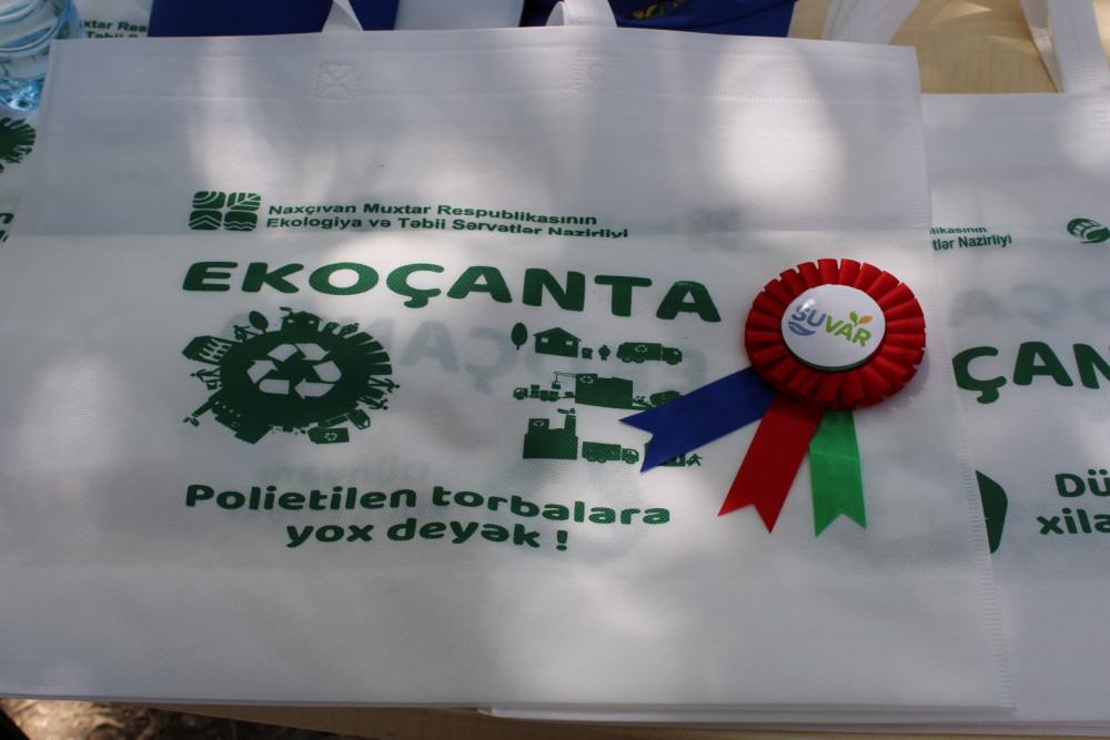 Naxçıvanda növbəti dəfə  “SUVAR!” aksiyası keçirilib<font color=red> - FOTOLAR</font>