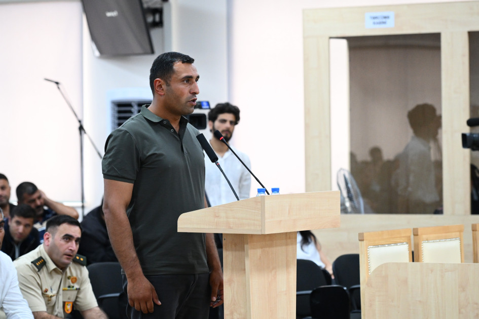Ruben Vardanyanın məhkəməsində zərərçəkmiş şəxslər və hüquqi varislər ifadə veriblər<font color=red> - FOTOLAR</font>