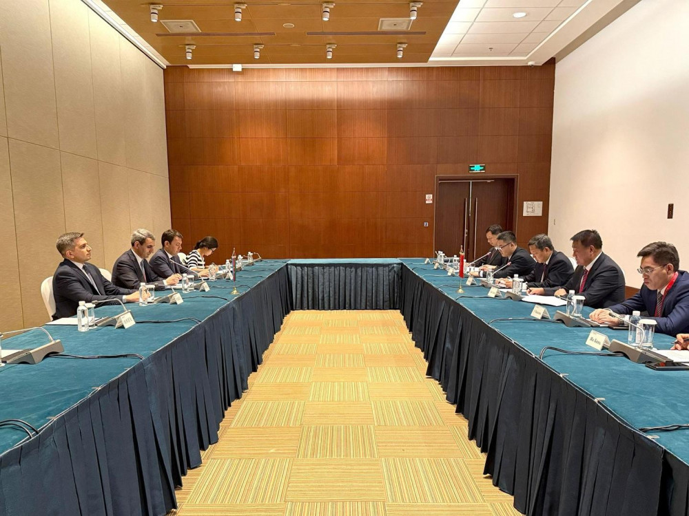 ADY “Çin Dəmir Yolları” ilə Anlaşma Memorandumu imzalayıb <font color=red> - FOTOLAR</font>