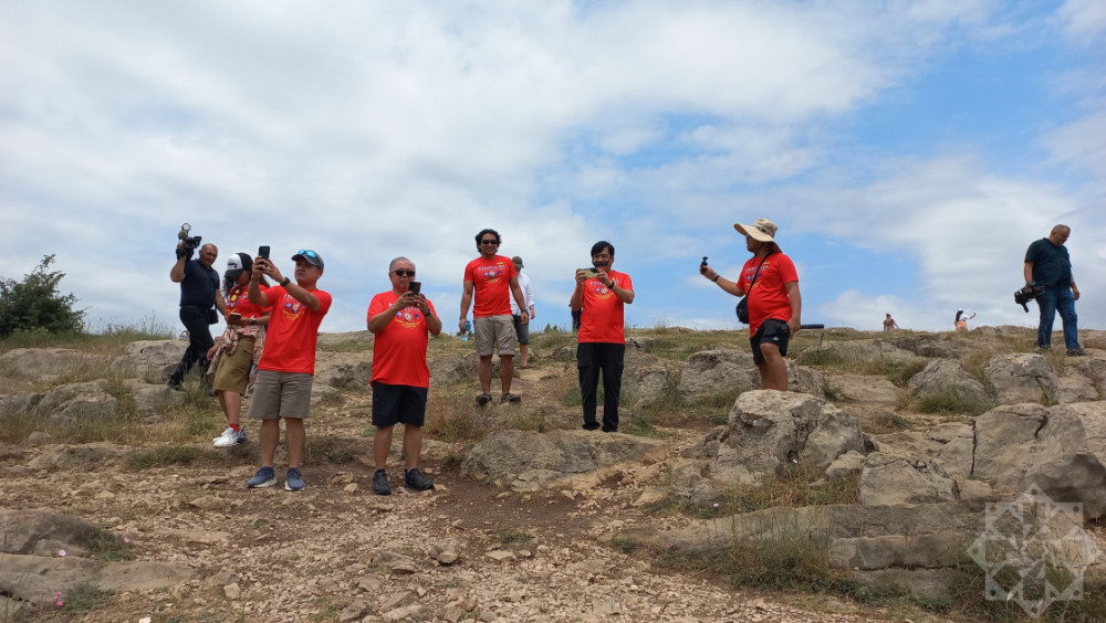 Beynəlxalq səyyahlar Şuşa şəhəri ilə tanış olublar<font color=red> - FOTOLAR</font>