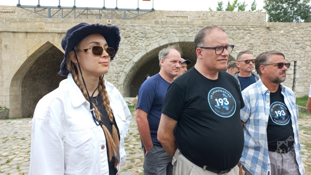 Beynəlxalq səyyahlar Şuşa şəhəri ilə tanış olublar<font color=red> - FOTOLAR</font>