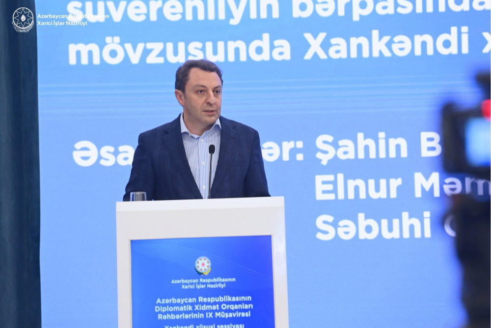Azərbaycan diplomatları Qarabağ Universitetində xüsusi sessiya keçirib<font color=red> - FOTOLAR</font>