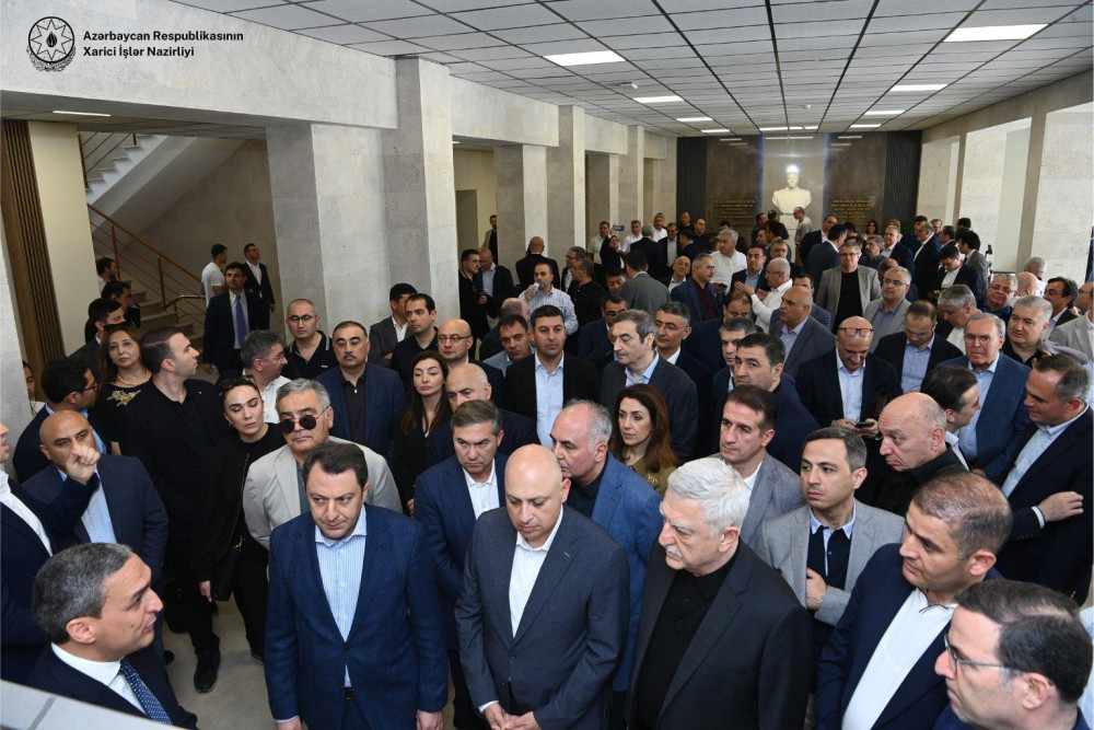 Azərbaycan diplomatları Qarabağ Universitetində xüsusi sessiya keçirib<font color=red> - FOTOLAR</font>
