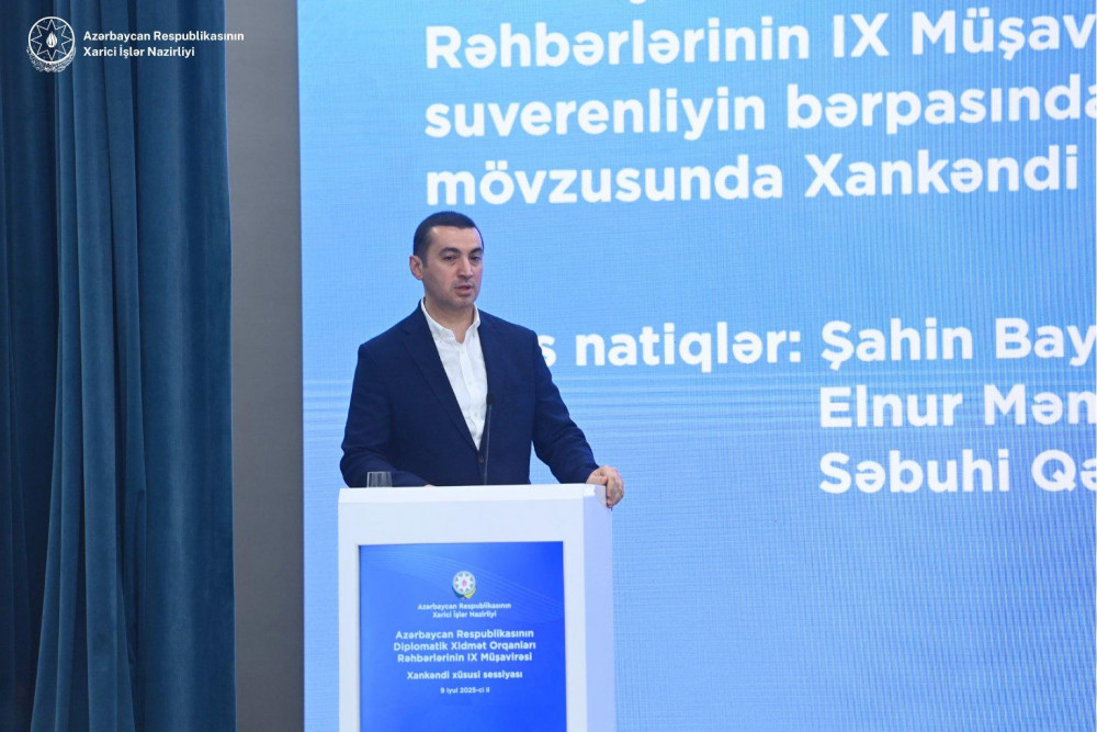 Azərbaycan diplomatları Qarabağ Universitetində xüsusi sessiya keçirib<font color=red> - FOTOLAR</font>