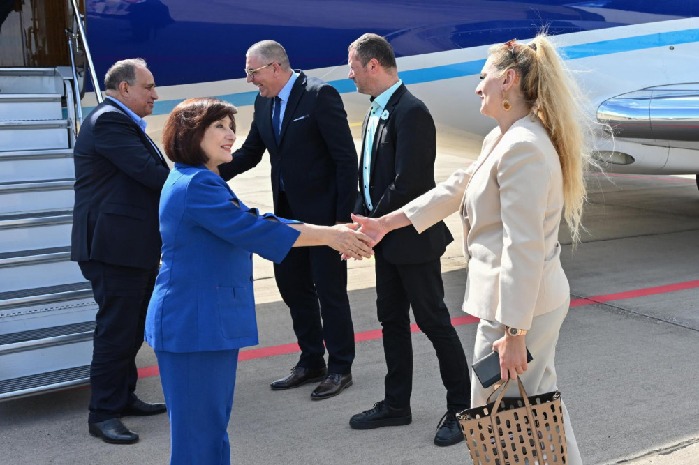 Sahibə Qafarova Bosniya və Herseqovinaya işgüzar səfər edib<font color=red> - FOTOLAR</font>