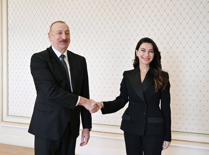 Azərbaycan Prezidenti İlham Əliyev Gürcüstanın iqtisadiyyat və davamlı inkişaf nazirini qəbul edib<font color=red> - FOTOLAR</font>
