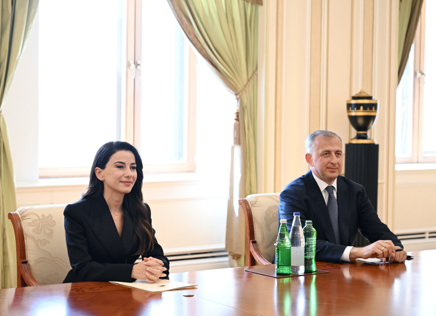 Azərbaycan Prezidenti İlham Əliyev Gürcüstanın iqtisadiyyat və davamlı inkişaf nazirini qəbul edib<font color=red> - FOTOLAR</font>