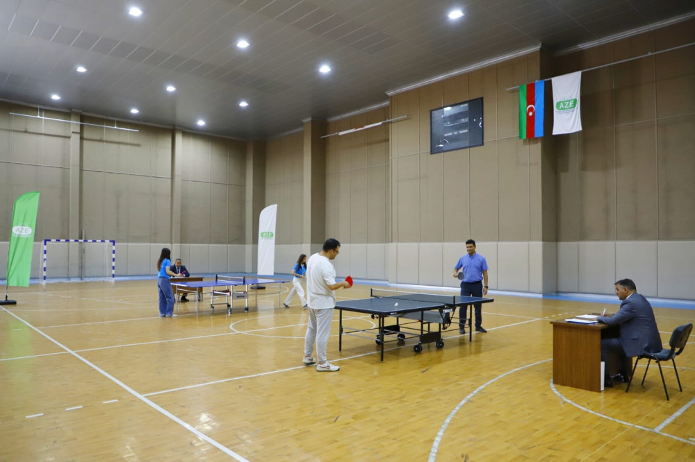 "Media-aktiv" davam edir: stolüstü tennis yarışında qaliblər bəlli oldu <font color=red> - FOTOLAR</font>