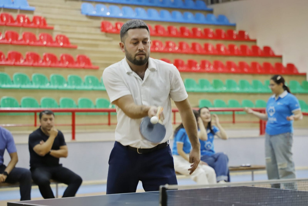 "Media-aktiv" davam edir: stolüstü tennis yarışında qaliblər bəlli oldu <font color=red> - FOTOLAR</font>