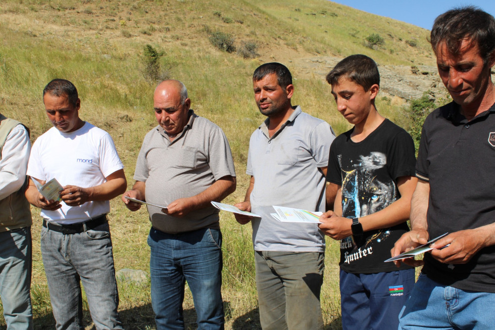 Ordubadda yaylaqçılarla maarifləndirici görüş keçirilib<font color=red> - FOTOLAR</font>