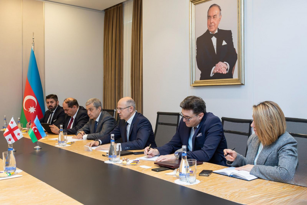 Azərbaycan Gürcüstanla qaz tədarükünün genişləndirilməsini müzakirə edib<font color=red> - FOTOLAR</font>