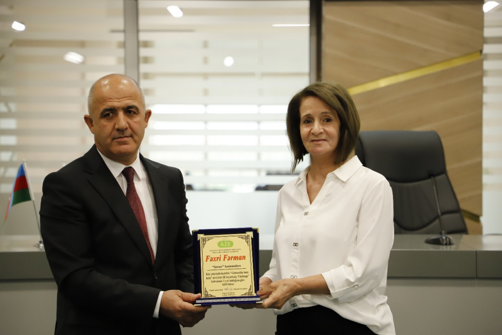 Ölkə və beynəlxalq arenalarda uğur qazanmış Naxçıvan idmançıları mükafatlabdırılıblar<font color=red> - FOTOLAR</font>