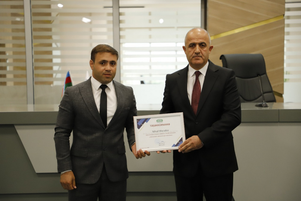 Ölkə və beynəlxalq arenalarda uğur qazanmış Naxçıvan idmançıları mükafatlabdırılıblar<font color=red> - FOTOLAR</font>