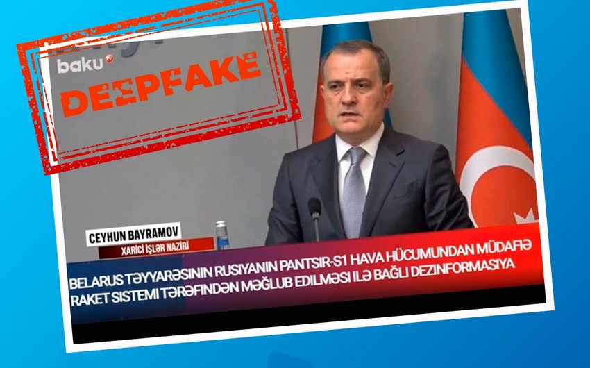 MEDİA: Nazirlərin adından yayılan xəbərlər “deep fake”dir<font color=red> - FOTOLAR</font>