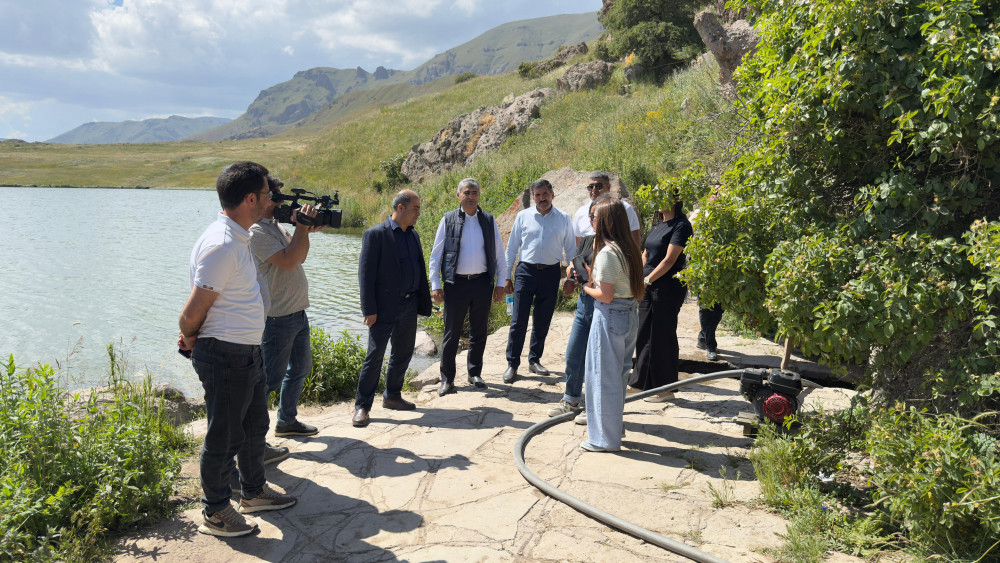 Naxçıvanın su hövzələrinə mediatur təşkil edilib<font color=red> - VİDEO</font>