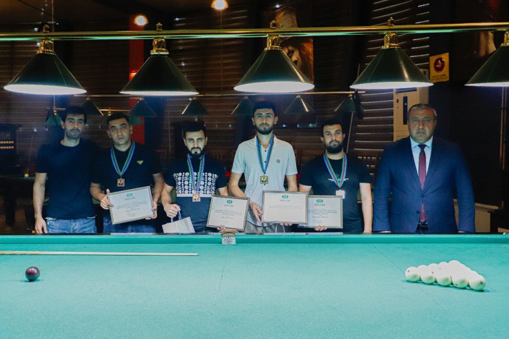 Naxçıvanda bilyard turniri keçirilib<font color=red> - FOTOLAR</font>