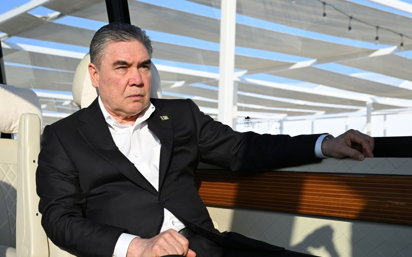 İlham Əliyev və Qurbanqulu Berdiməhəmmədov “Sea Breeze”də olublar<font color=red> - FOTOLAR</font>