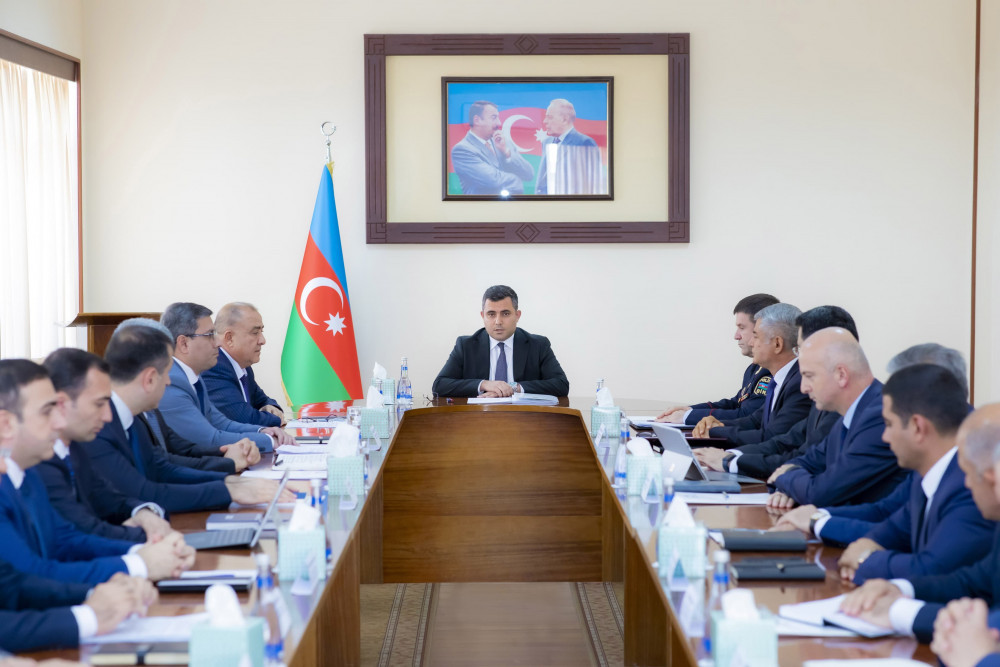 Naxçıvan Muxtar Respublikası Nazirlər Kabinetində 2025-ci ilin altı ayının nəticələrinə dair müşavirə keçirilib <font color=red> - FOTOLAR</font>