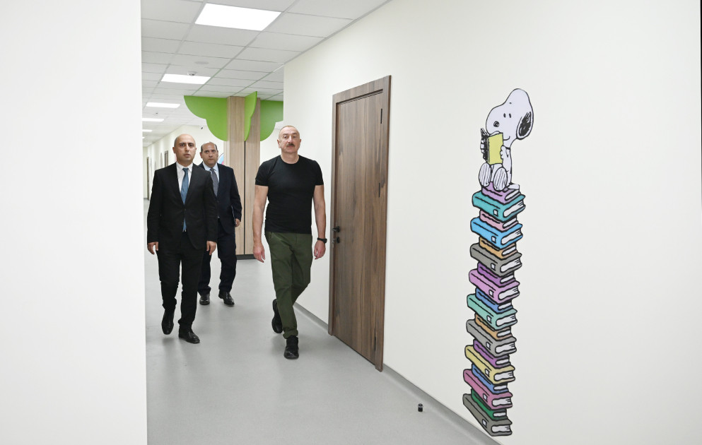 Ağdam şəhərində 1 nömrəli körpələr evi-uşaq bağçası istifadəyə verilib<font color=red> - FOTOLAR</font>