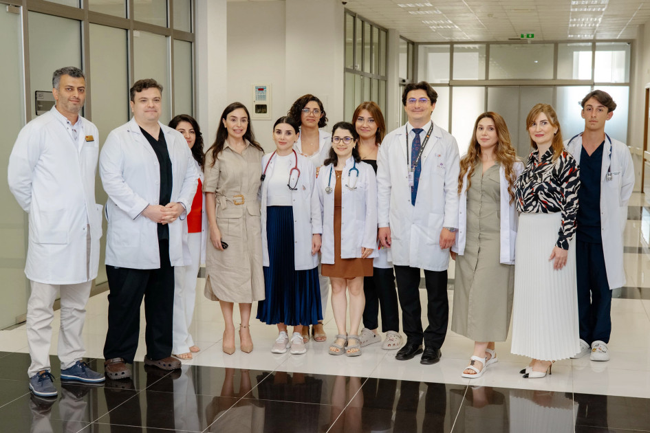 Heydər Əliyev Fondunun vitse-prezidenti Leyla Əliyeva “Məlhəm Hospital”ı ziyarət edib<font color=red> - FOTOLAR</font>