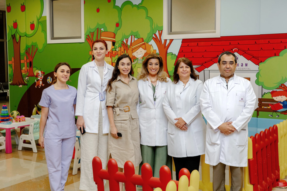 Heydər Əliyev Fondunun vitse-prezidenti Leyla Əliyeva “Məlhəm Hospital”ı ziyarət edib<font color=red> - FOTOLAR</font>