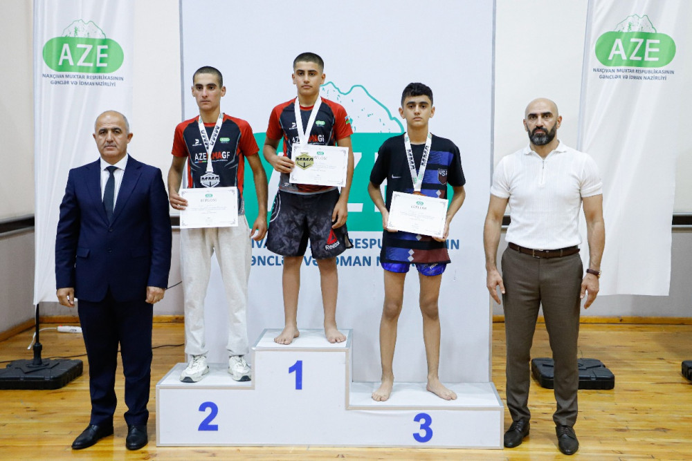 Naxçıvanda MMA üzrə açıq birincilik keçirilib <font color=red> - FOTOLAR</font>