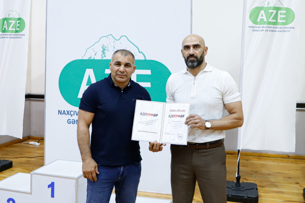 Naxçıvanda MMA üzrə açıq birincilik keçirilib <font color=red> - FOTOLAR</font>