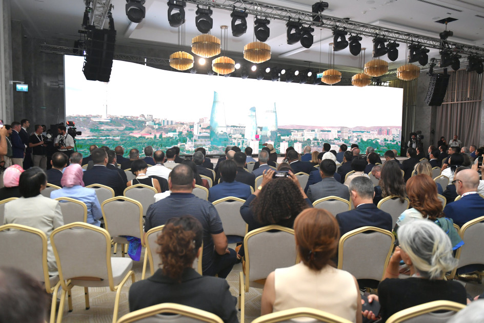 III Şuşa Qlobal Media Forumunun açılış mərasimi keçirilib<font color='red'> - YENİLƏNİB 2</font><font color=red> - FOTOLAR</font>
