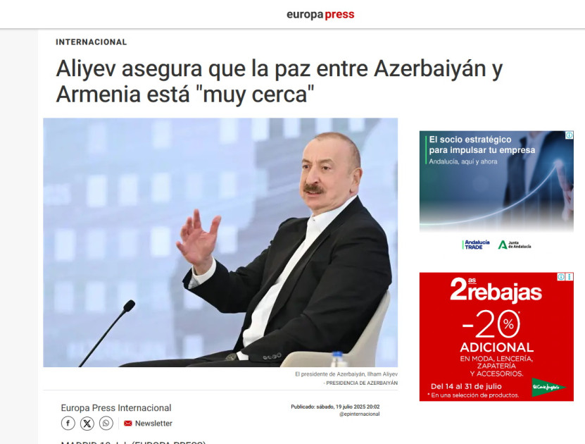 Prezident İlham Əliyevin III Qlobal Media Forumunda çıxışı dünya mətbuatının diqqət mərkəzindədir<font color=red> - FOTOLAR</font>