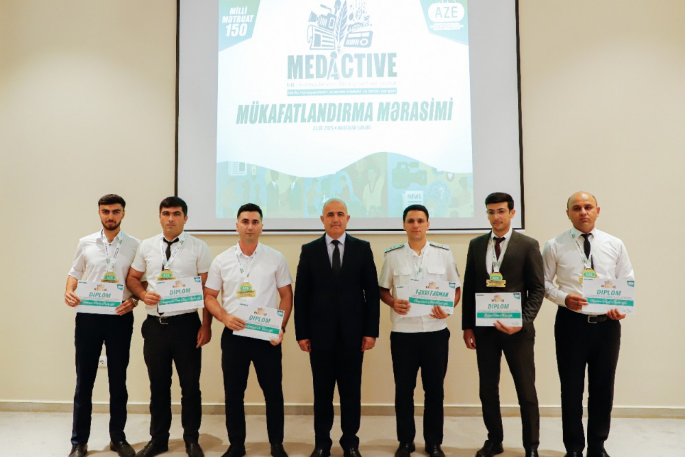 Naxçıvanda “Media-aktiv” layihəsinin bağlanış və mükafatlandırma mərasimi keçirilib<font color=red> - FOTOLAR</font>