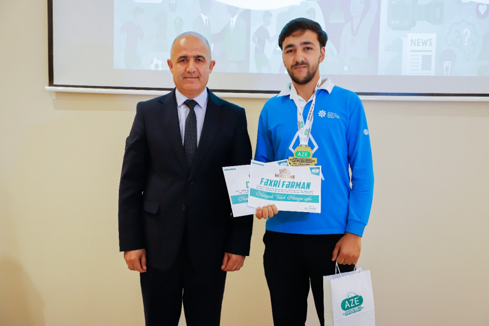 Naxçıvanda “Media-aktiv” layihəsinin bağlanış və mükafatlandırma mərasimi keçirilib<font color=red> - FOTOLAR</font>