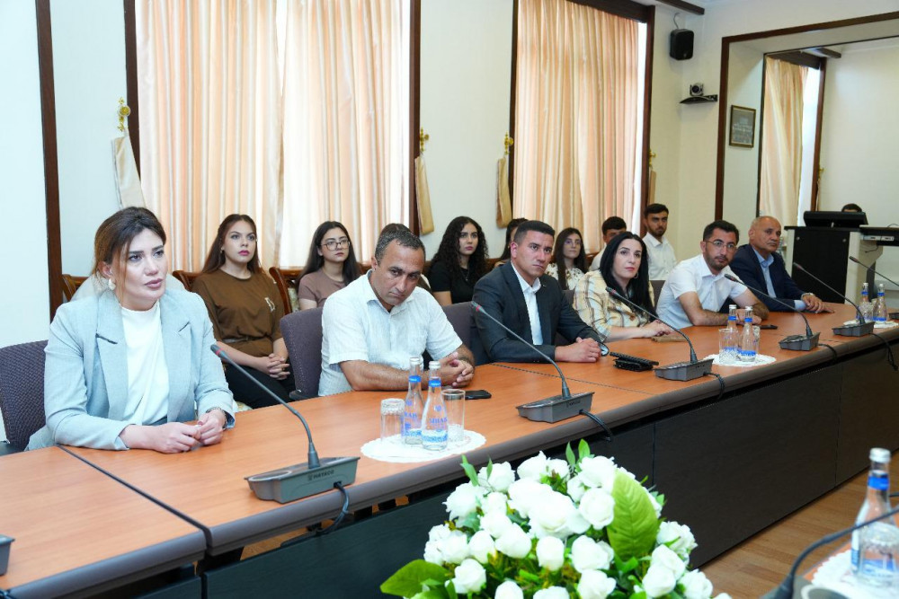 NDU-da milli mətbuatın 150 illiyi qeyd olunub<font color=red> - FOTOLAR</font>