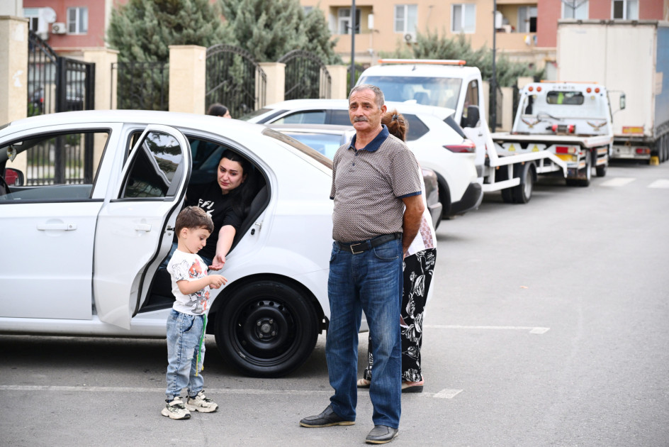 Cəbrayıl şəhərinə növbəti köç karvanı yola salınıb<font color=red> - FOTOLAR</font>