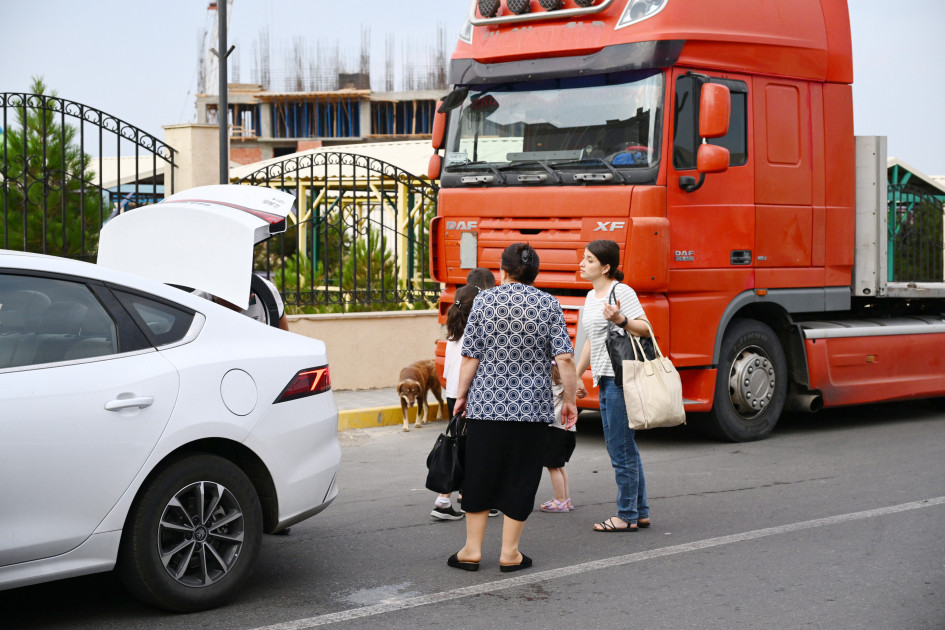 Cəbrayıl şəhərinə növbəti köç karvanı yola salınıb<font color=red> - FOTOLAR</font>